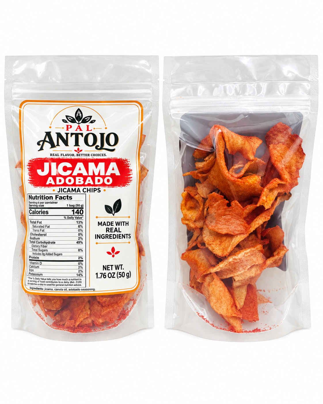 Pal Antojo Jicama Adobado Chips 50g