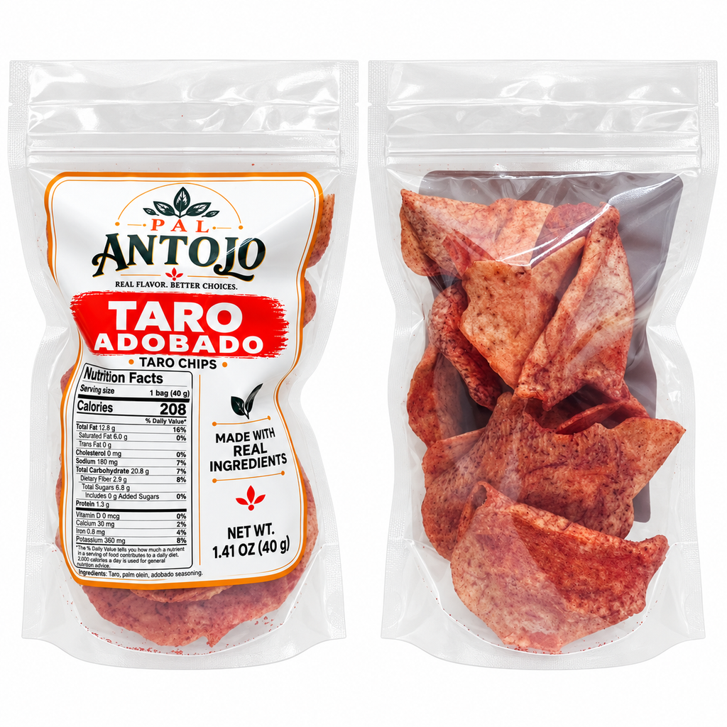 Pal Antojo Taro Adobado Chips 50g